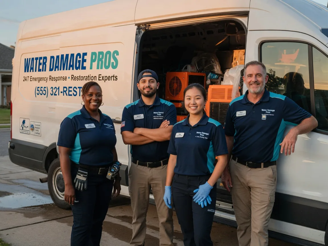 Water Damage Restoration company in Garciasville, TX